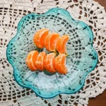 بشقاب پذیرایی شیشه آرا