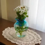 گلدان دفرم کوچک شیشه آرا